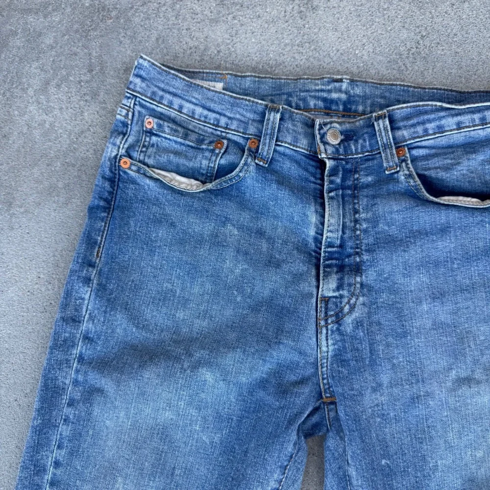 Levi's Premium 514 Straight Fit Mens Jeans Blue WaterLess 34x30